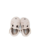 Scarpine primi passi per neonato Donsje grigio con applicazione orecchie - Rubino Kids