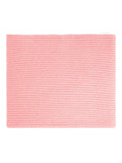 Sciarpa per bambina Bonpoint rosa a coste - Rubino Kids
