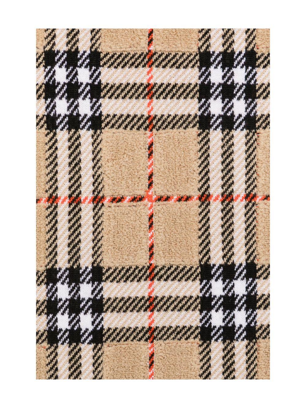 Sciarpa per bambina Burberry Kids beige con motivo a quadri - Rubino Kids