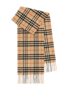 Sciarpa per bambini Burberry Kids beige con motivo Vintage Check - Rubino Kids