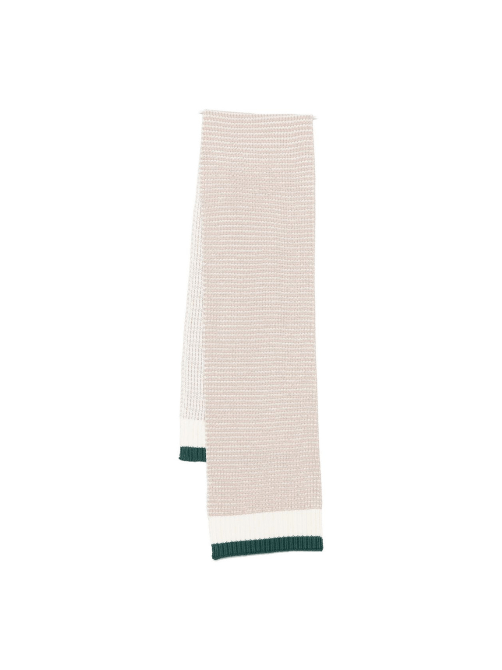 Sciarpa per bambino Emporio Armani Kids beige con pannelli a coste - Rubino Kids