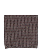 Sciarpa per bambino Paolo Pecora Kids marrone a fantasia - Rubino Kids