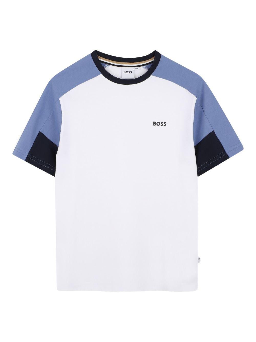 Set 2 pezzi Boss Kids multicolore con dettaglio logo - Rubino Kids