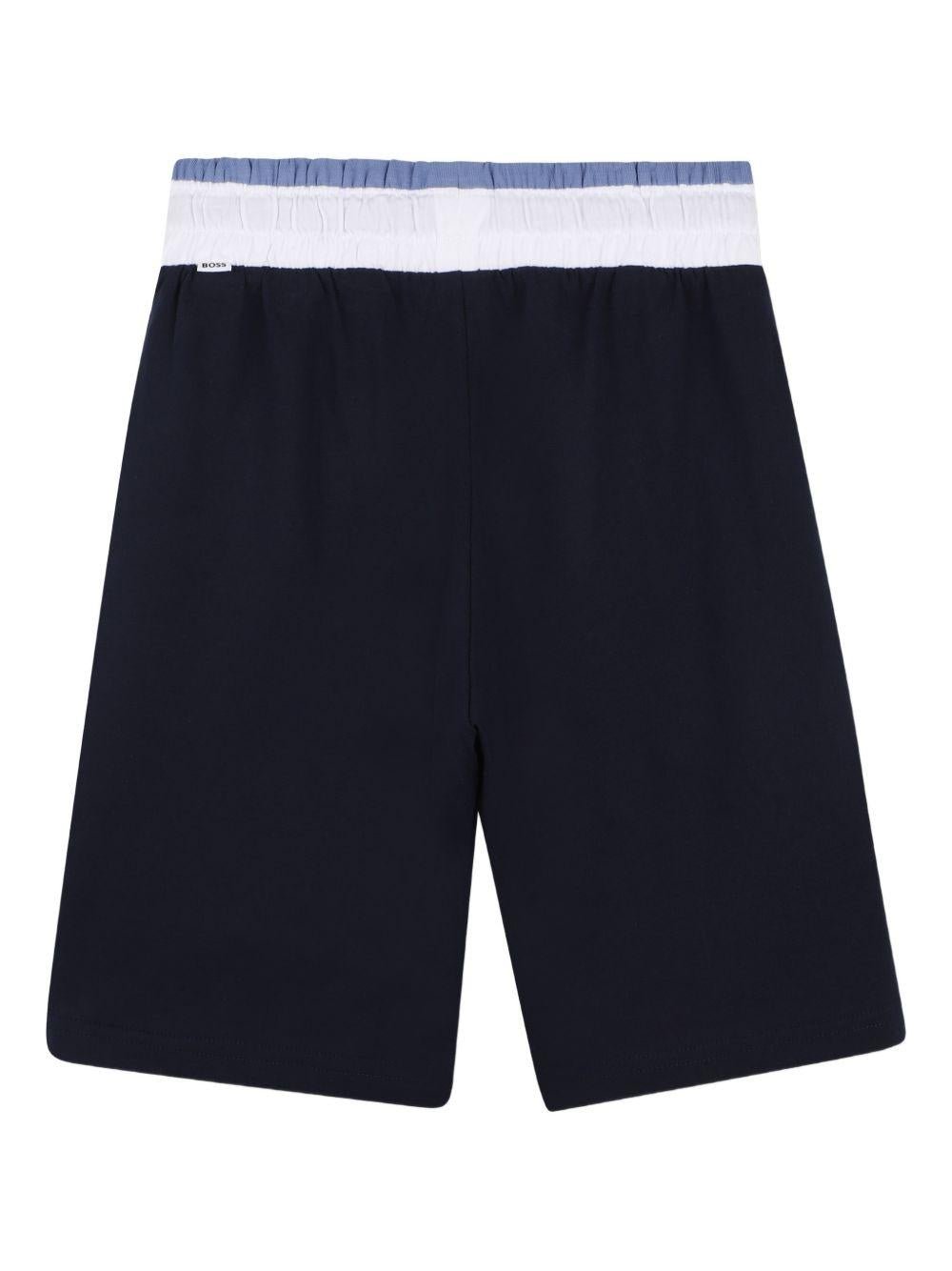 Set 2 pezzi Boss Kids multicolore con dettaglio logo - Rubino Kids