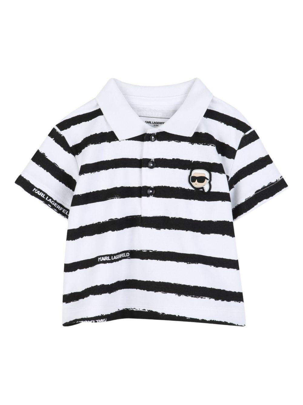 Set 2 pezzi per bambino Karl lagerfeld Kids con applicazione con logo - Rubino Kids