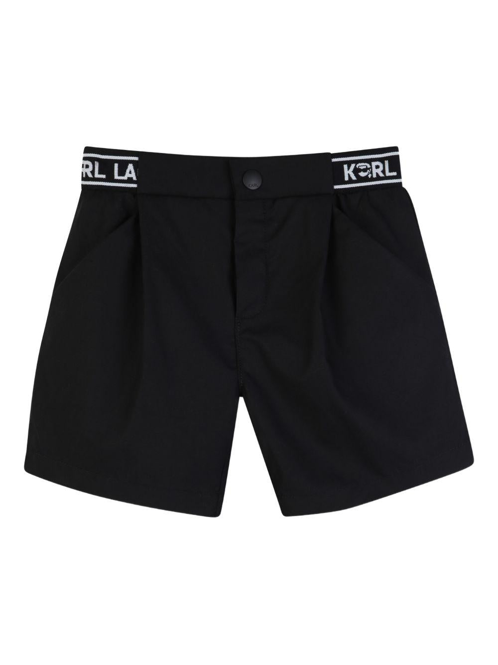 Set 2 pezzi per neonato Karl Lagerfeld Kids bianco con logo - Rubino Kids