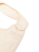 Set berretto e bavaglino per neonati Moschino Kids beige con stampa Teddy Bear - Rubino Kids