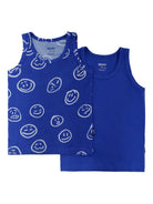 Set canotte per bambino Molo blu Jayden con motivo smiley - Rubino Kids