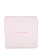 Set coperta e berretto Givenchy Kids rosa con stampa grafica all - over - Rubino Kids