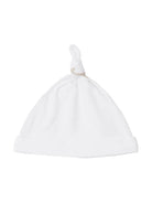 Set di 3 con tutina, bavaglino e berretto Burberry Kids bianco a quadri - Rubino Kids