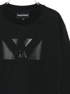Set di due t-shirt per bambino Emporio Armani Kids multicolore con logo sul davanti - Rubino Kids