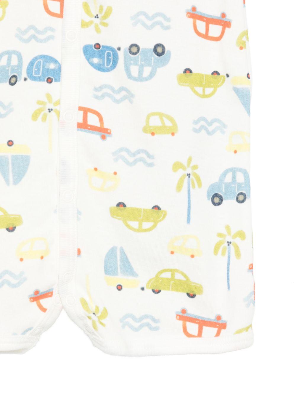 Set di due tutine per neonato Petit Bateau multicolor con fantasie diverse - Rubino Kids