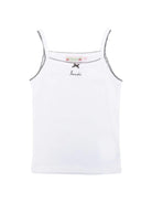 Set di sette canotte per neonata Bonpoint bianche con dettaglio fiocco - Rubino Kids