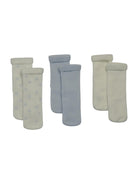 Set di tre calzini per neonati Petit Bateau multicolor con iconico logo - Rubino Kids