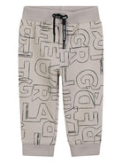 Set di tre pezzi tuta sportiva per neonato Karl Lagerfeld Kids multicolore con stampa grafica - Rubino Kids