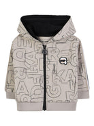 Set di tre pezzi tuta sportiva per neonato Karl Lagerfeld Kids multicolore con stampa grafica - Rubino Kids