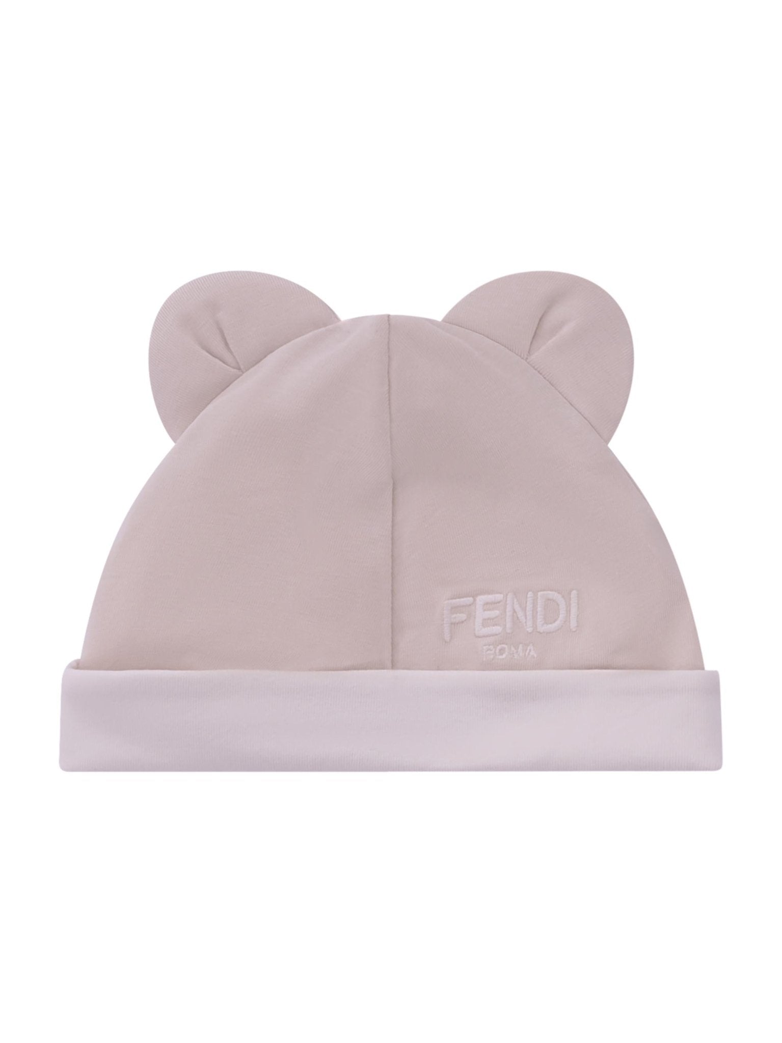 Set neonati Fendi Kids beige con ricamo FF - Rubino Kids