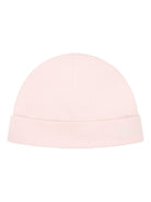 Set per neonata Chloé Kids rosa con logo ricamato - Rubino Kids