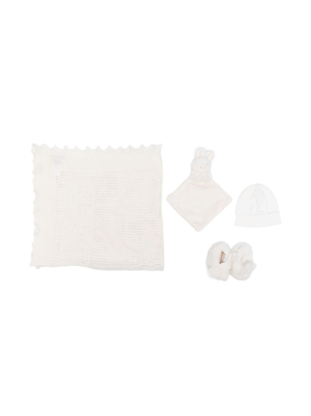 Set per neonati Bonpoint color crema lavorato a maglia - Rubino Kids