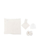 Set per neonati Bonpoint color crema lavorato a maglia - Rubino Kids