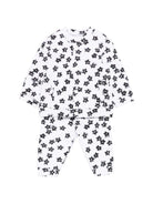Set t-shirt e pantaloni per neonata The Marc Jacobs Kids bianco con stampa floreale - Rubino Kids