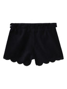 Set t-shirt e shorts per neonata Chloé Kids multicolore con logo ricamato - Rubino Kids