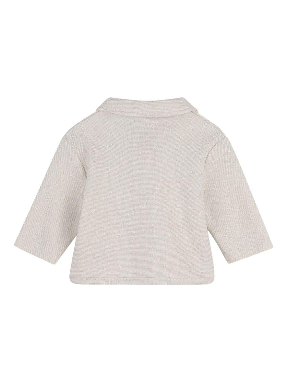 Set t-shirt, giacca e gonna per neonata Michael Kors Kids beige con design svasato - Rubino Kids