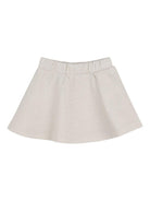 Set t-shirt, giacca e gonna per neonata Michael Kors Kids beige con design svasato - Rubino Kids