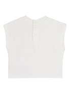 Set t-shirt, giacca e gonna per neonata Michael Kors Kids beige con design svasato - Rubino Kids