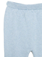 Set top e pantaloni in maglia per neonato Paz Rodrìguez azzurro con colletto alla Peter Pan - Rubino Kids