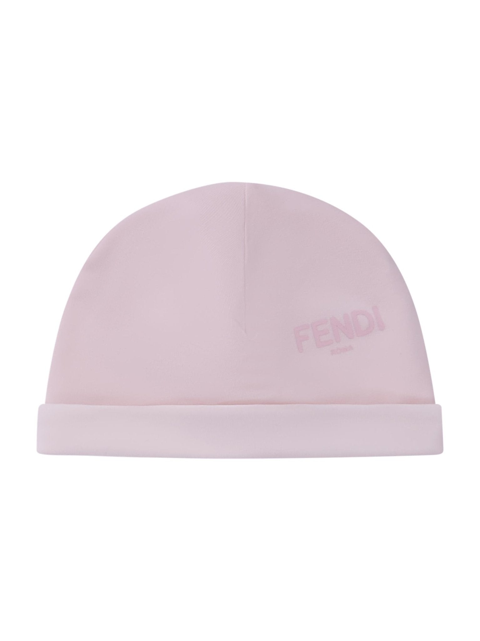 Set tre pezzi per neonata Fendi Kids rosa con stampa Cavallino Fendi - Rubino Kids