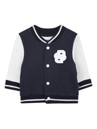 Set tuta per neonato Boss Kids blu con design color - block - Rubino Kids