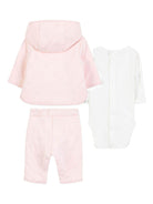Set tuta sportiva e tutina per neonata Chloé Kids rosa con design a maniche lunghe - Rubino Kids