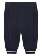 Set tuta sportiva per neonato Boss Kids blu con dettaglio a coste - Rubino Kids