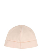 Set tutina, bavaglino e cappellino per neonata Chloé Kids rosa con volant - Rubino Kids