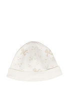 Set tutina, bavaglino e cappellino per neonato Kenzo Kids bianca con stampa a fantasia - Rubino Kids