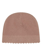 Set tutina e cappellino per neonata Chloé Kids marrone con colletto con increspature - Rubino Kids