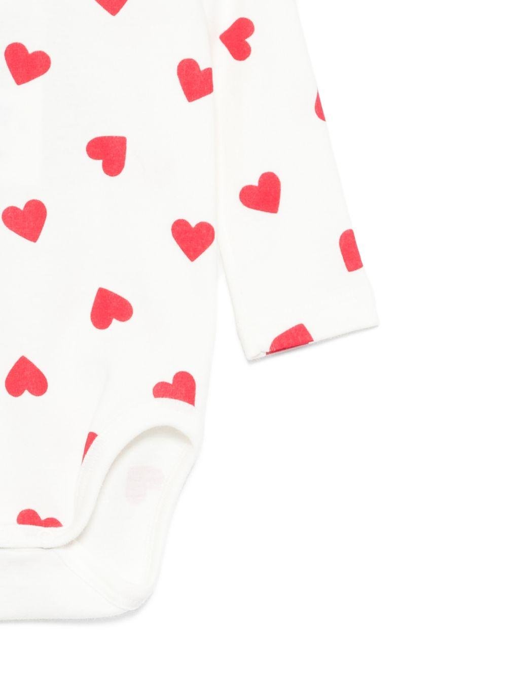 Set tutina e t-shirt per neonati Petit Bateau multicolor con design a righe - Rubino Kids