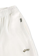 Shorts Adeen per bambino Molo bianchi con bordo a contrasto - Rubino Kids