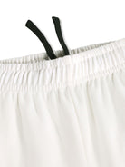 Shorts Adeen per bambino Molo bianchi con bordo a contrasto - Rubino Kids