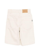 Shorts Alpha per bambino Molo beige con passanti per cintura - Rubino Kids
