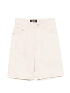 Shorts Alpha per bambino Molo beige con passanti per cintura - Rubino Kids