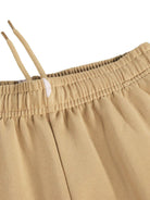 Shorts Amil per bambino Molo beige con stampa smile - Rubino Kids
