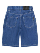 Shorts Arts per bambino Molo denim con design a cinque tasche - Rubino Kids