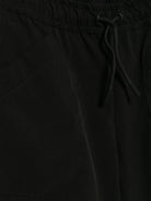 Shorts con coulisse per bambino Aspesi Kids nero con mini targhetta - Rubino Kids