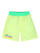 Shorts da mare per bambino Billieblush giallo con applicazione - Rubino Kids