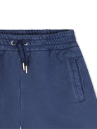 Shorts per bambina Chloé Kids blu con coulisse - Rubino Kids
