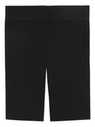 Shorts per bambina Dkny Kids nero con stampa logo - Rubino Kids