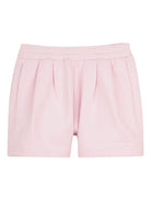 Shorts per bambina Givenchy Kids rosa con vita elasticizzata - Rubino Kids
