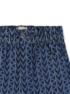 Shorts per bambina Michael Kors Kids blu con stampa geometrica - Rubino Kids